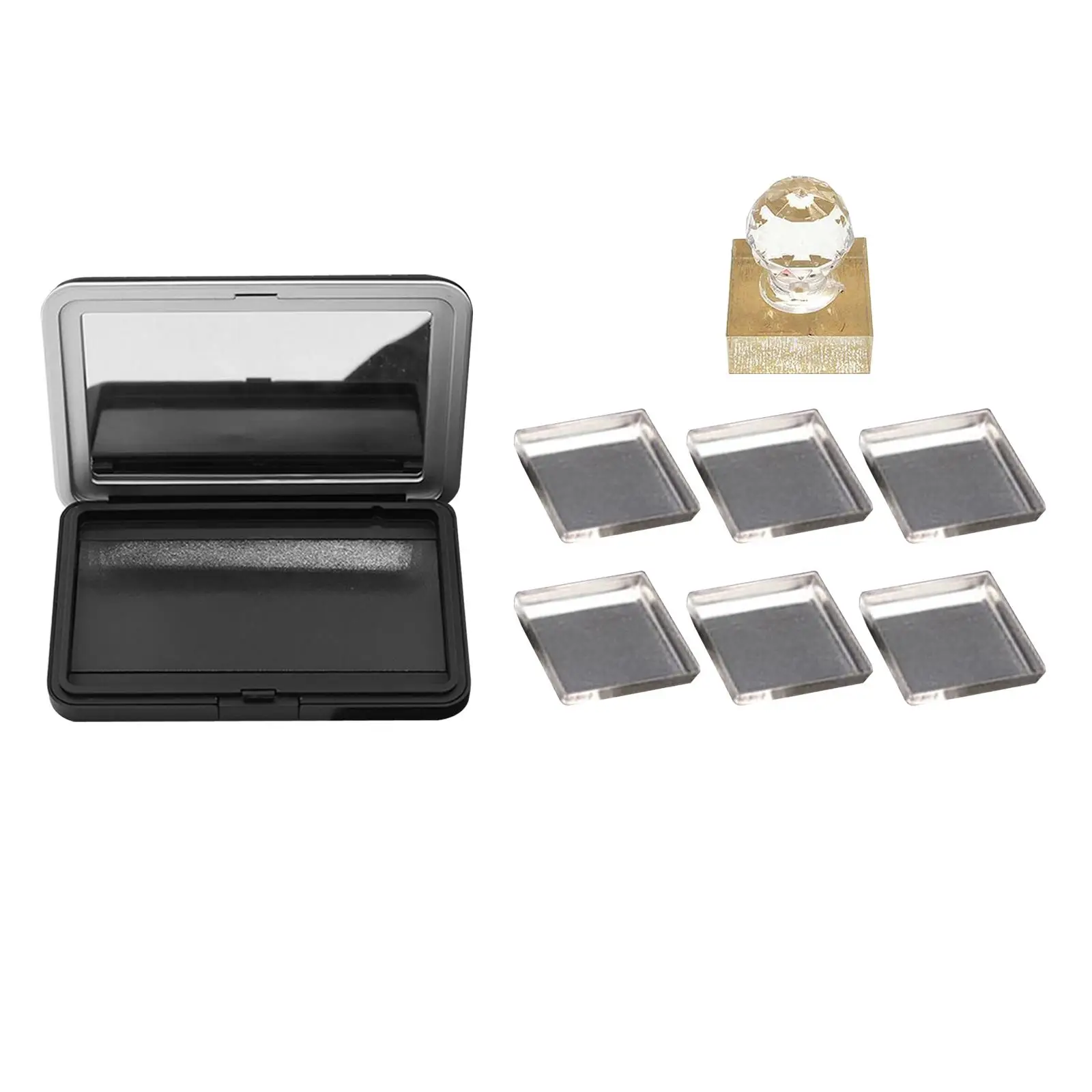 Empty Eyeshadow Palette, Cosmetic Storage Cases Small Containers for Eyeshadow