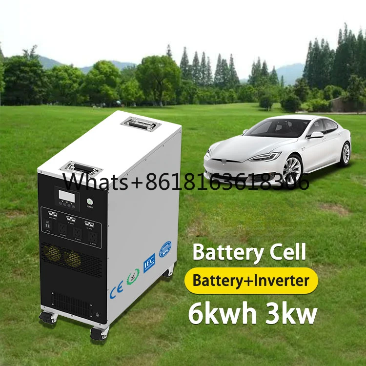 MPPT Portable Power Station 6kw Camping Home Outdoor Solar Power Bank  Solar Energy System 3kw inverter