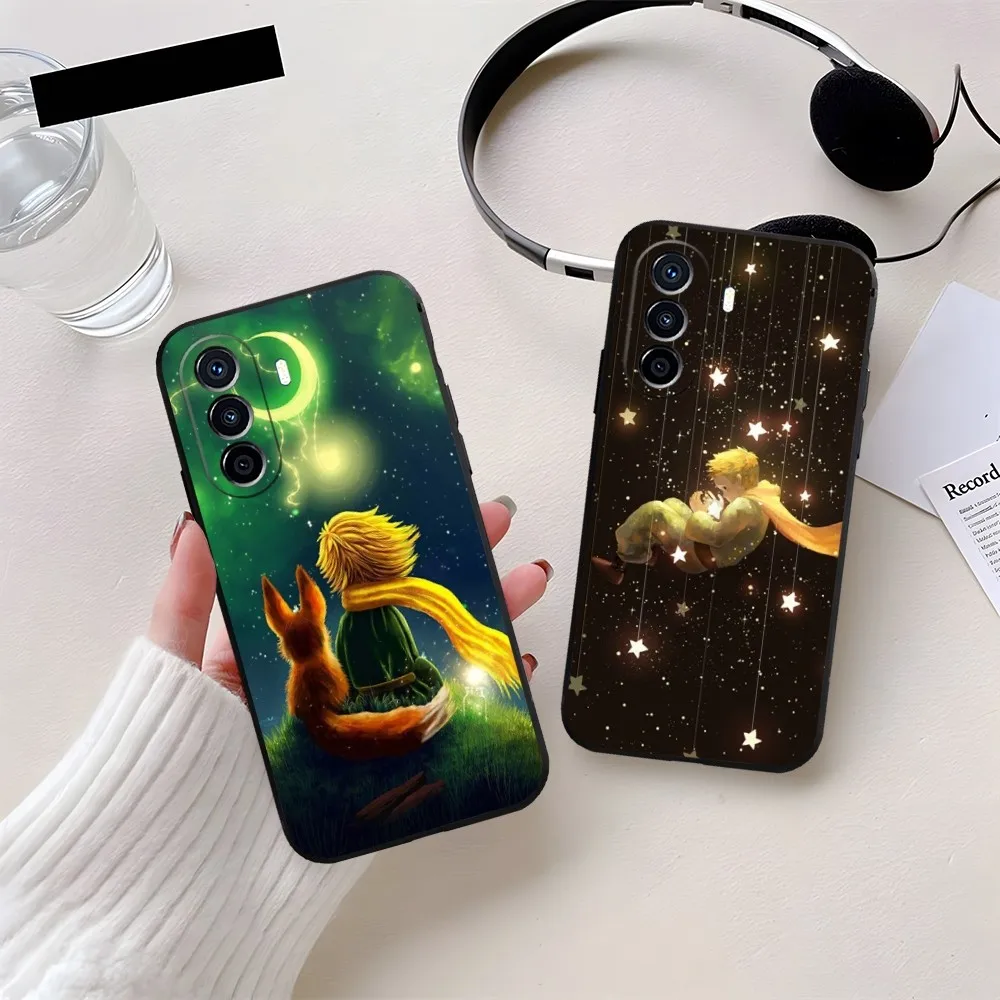 Cartoon Little Prince Phone Case For Huawei P50 P30 P40 P10 P20 Lite Mate 40 Pro Plus Psmart Z 6 7 9 Shell Cover