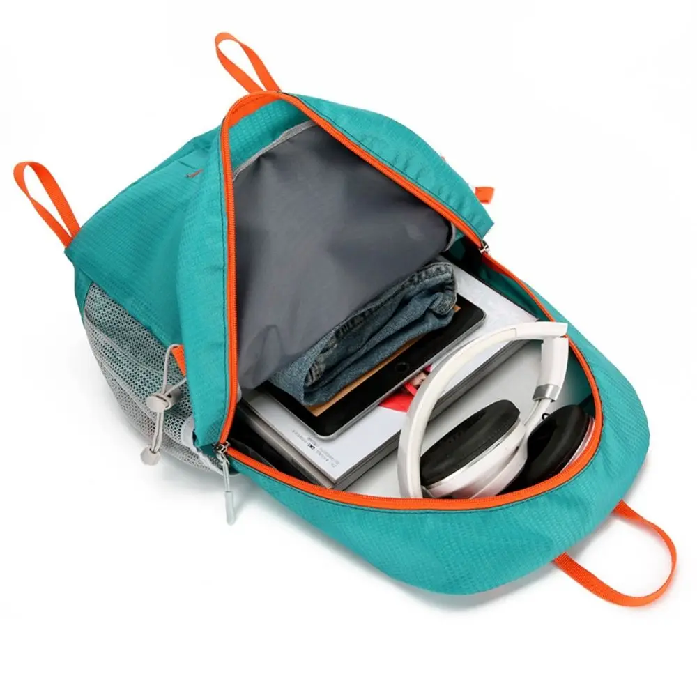 

Portable Large Capacity Foldable Backpack Folding Zipper Climb Bag Travel Storage Bags Waterproof Outdoor Mountain Bag Women