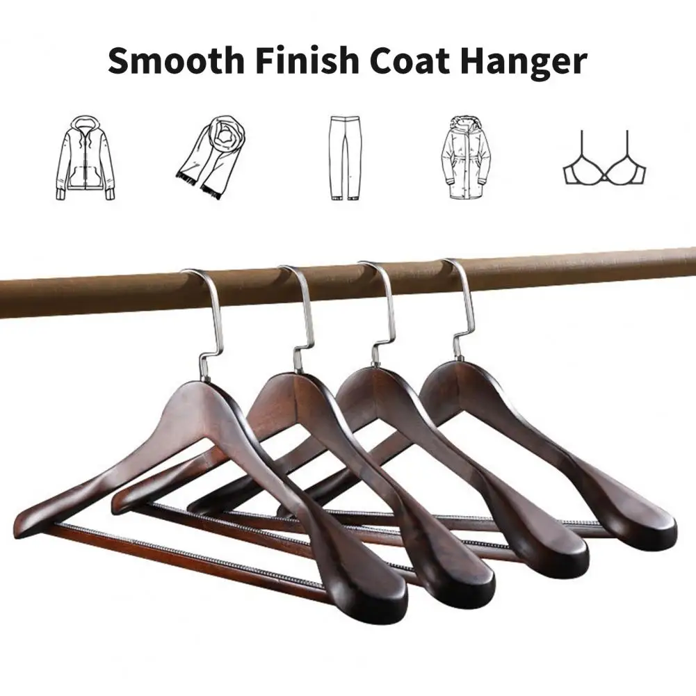 Wide Shoulder Hanger with Sturdy Hook Non-slip Space-saving Design Clothes Hanger for Neat And Wrinkle-free Clothes