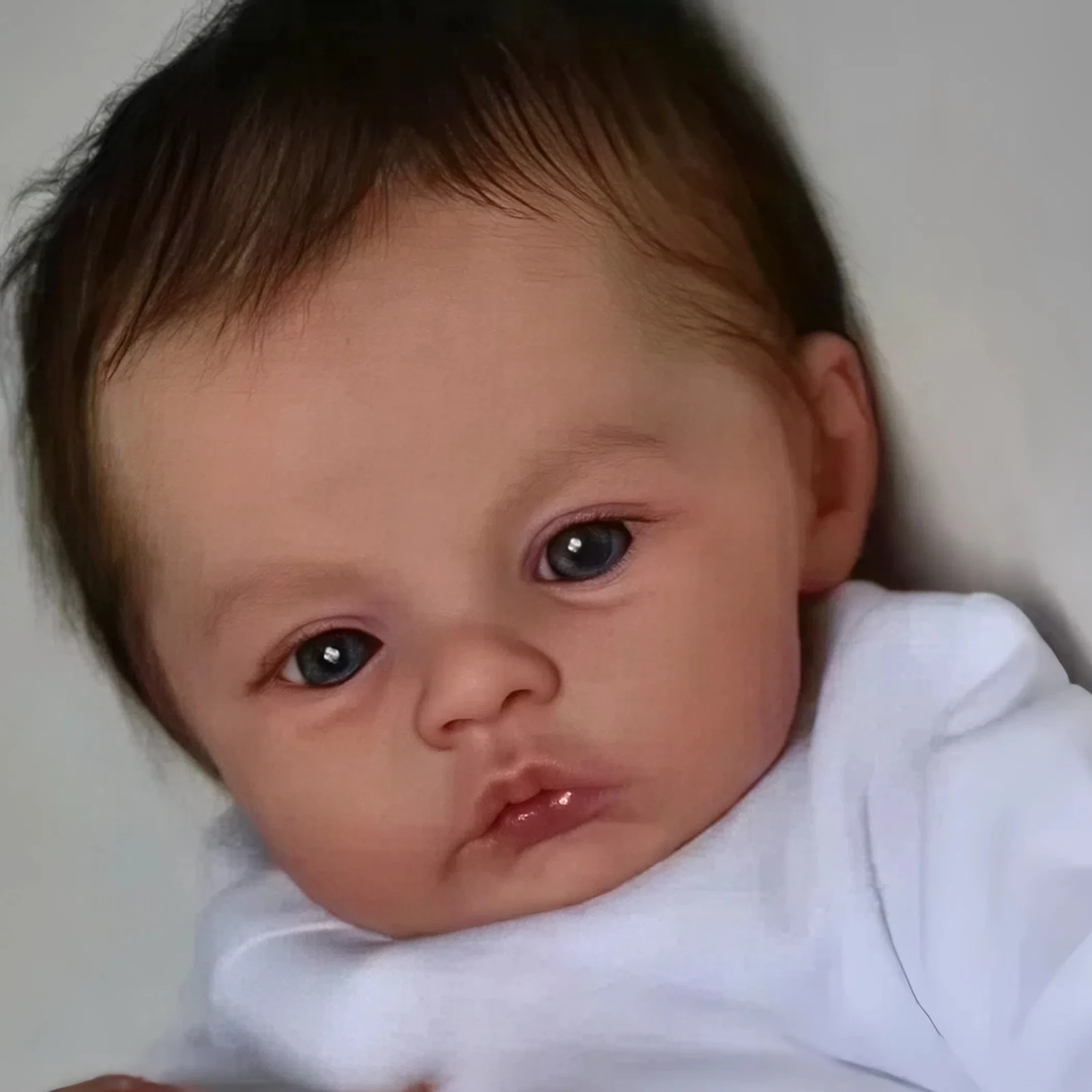 Muñeca realista de 18 "/45cm para niña Reborn, cuerpo completo de vinilo de silicona 3D pintada a mano, regalo para recién nacido, regalo de cumpleaños, regalo de Navidad