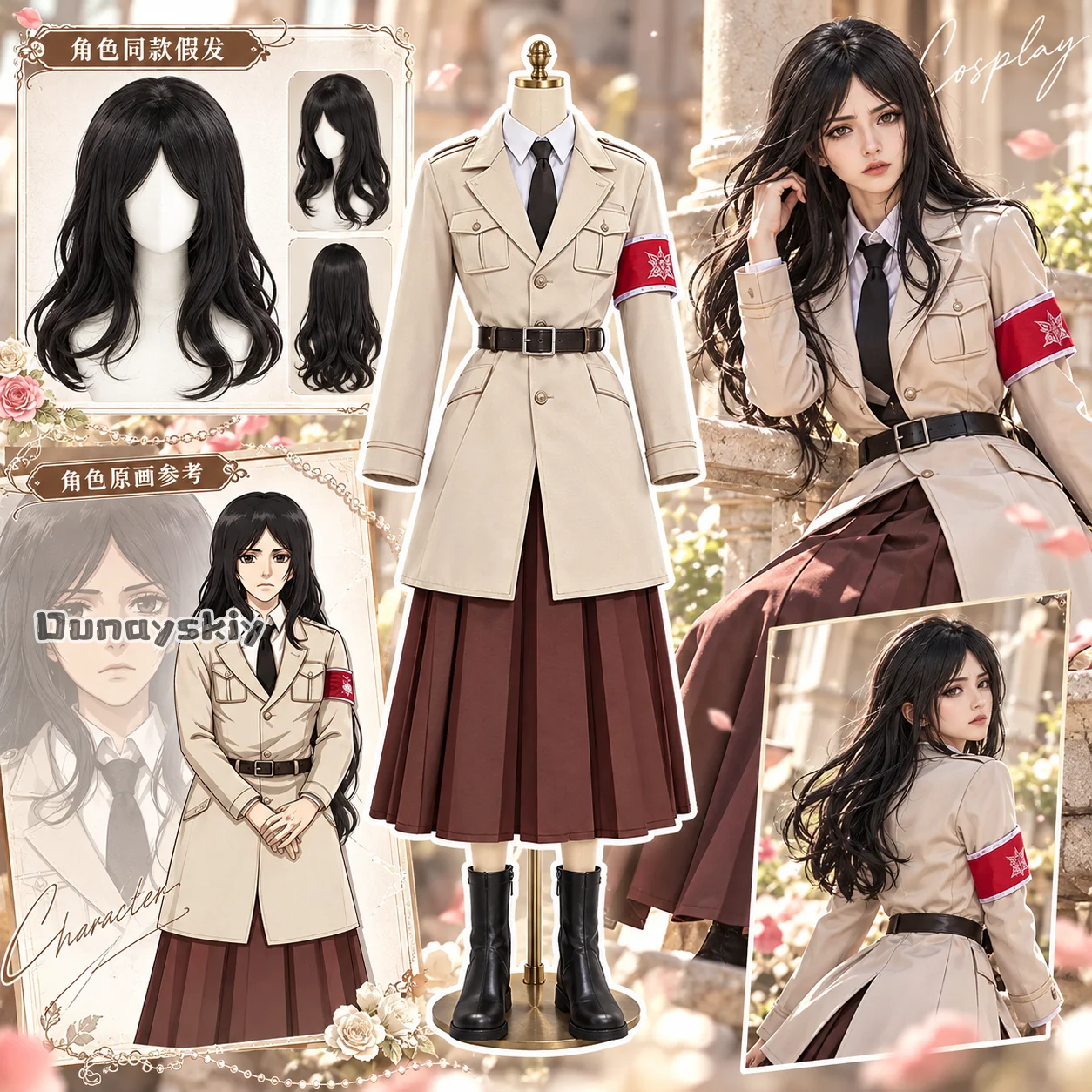 fantasia-de-cosplay-de-pieck-peruca-de-cosplay-do-personagem-pieck-do-anime-titan-casaco-camiseta-e-saia-ideal-para-halloween-carnaval-e-festas-tematicas