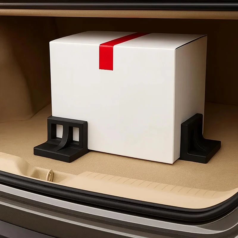 

Car Trunk Storage Rack Compact Velcro Mounting Bracket Black For Volkswagen Audi BMW Tesla Volvo Skoda Cupra Etc Car Accessories