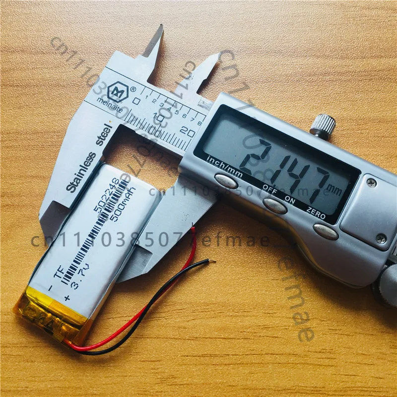 502050 for voice recorder 502248 card speaker digital charging 3.7v polymer lithium battery 500mAh