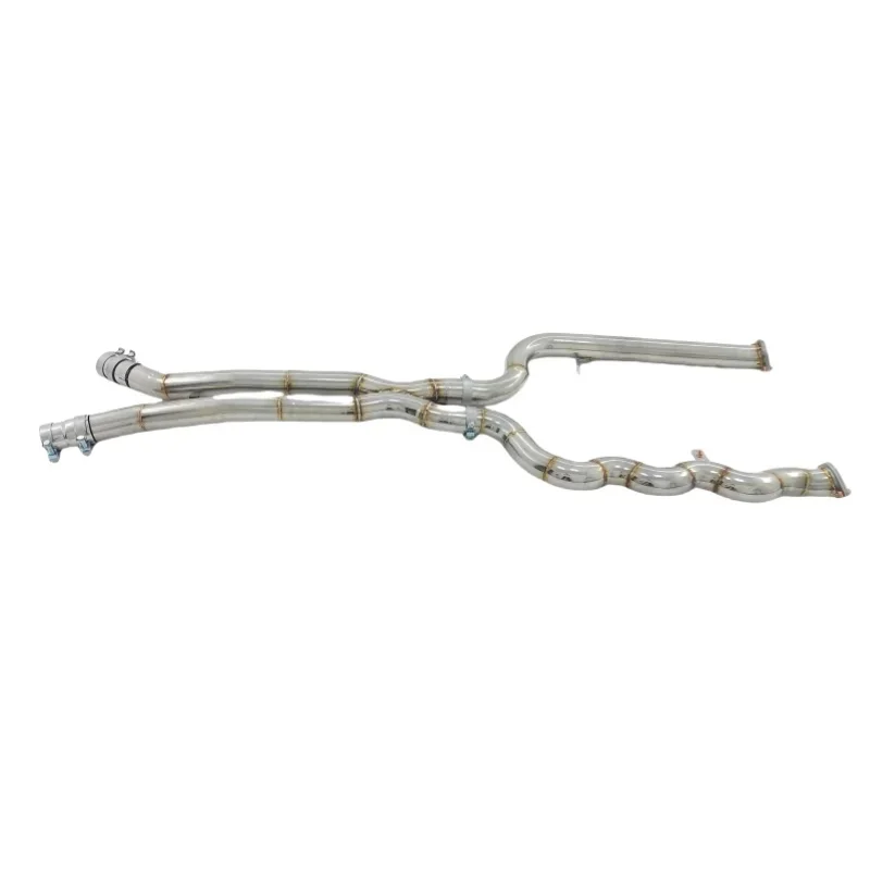 High-flow Equal-length Mid-tube Resonators S58 G80 G81 G82 M3 M4 3.0T Stainless Steel Exhaust System Mufflers