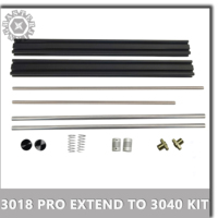 Compatible with 3018 Pro Extension Kit Upgrade Kit 3018 to 3040 CNC Engraving Milling Machine.