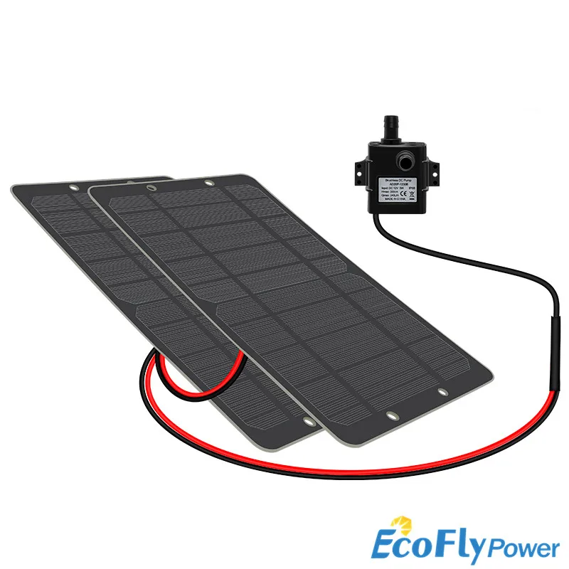 6W 10W Solar Water Pump Brushless Motor Solar panel pump 12V for pond/Pool Garden/Solar Poum Kit /solar pond pum