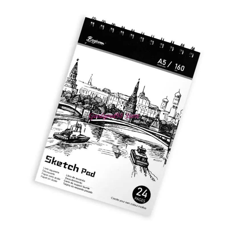 Professional With 24 Pages For Sketching Doodling Art Illustrations