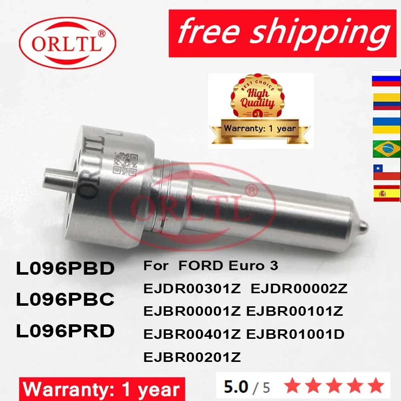 L096PBD L096PBC L096PRD For FORD EJDR00301Z 2S7Q9K546AJ RM2S7Q9K546AJ EJBR00001Z 1376694 3S7Q9K546AJ 1226331 1152989 Oil Nozzle