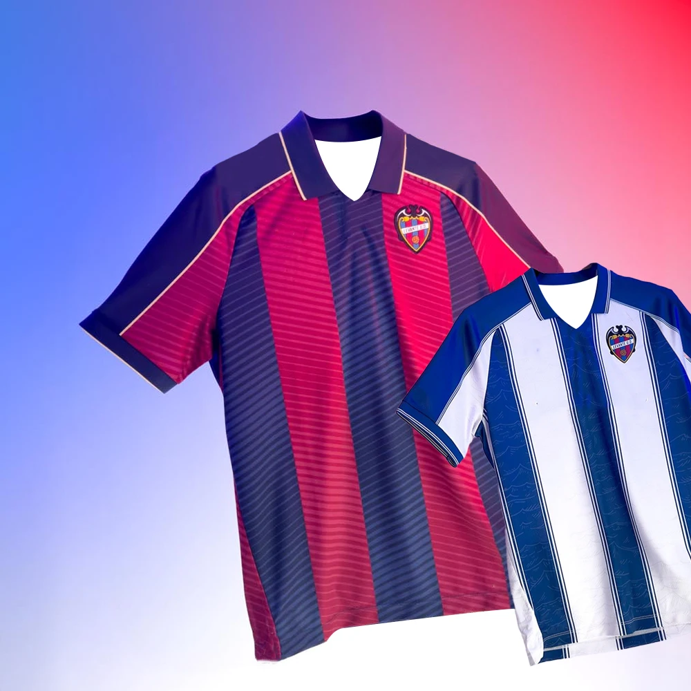 

25-26 Мужская футбольная рубашка Levante для дома и на выезде, летняя спортивная одежда, тренировочная футбольная форма большого размера, крутая дышащая футболка из джерси