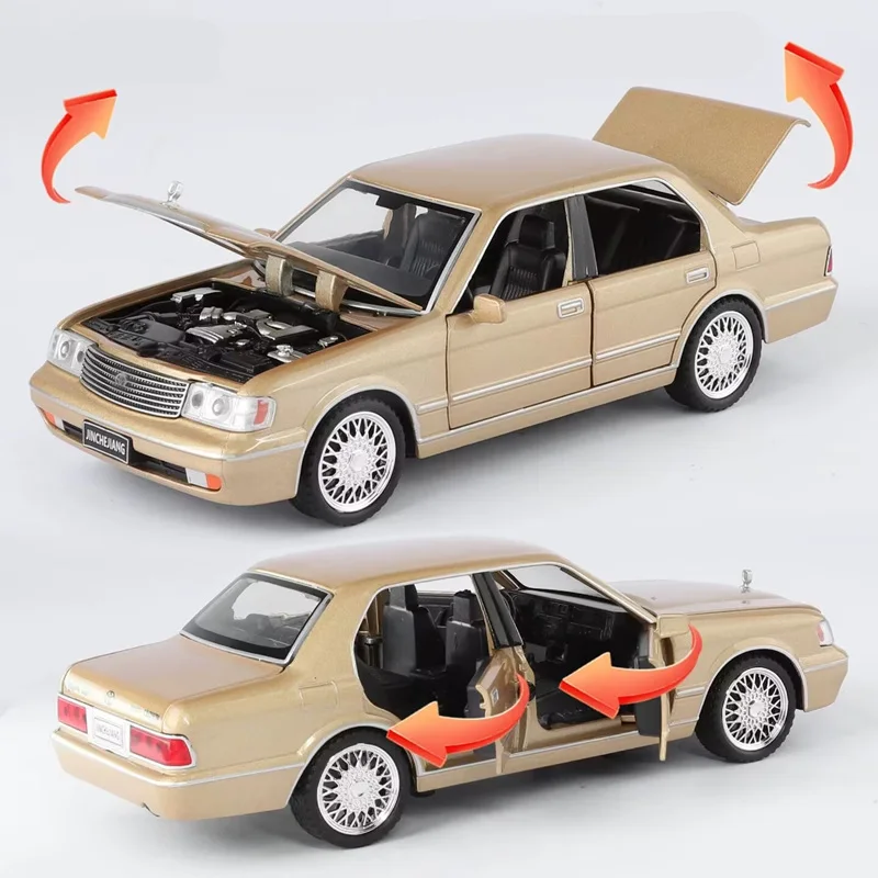 1:32 Crown JZS133 133 Alloy Classic Car Model Diecast Metal Retro