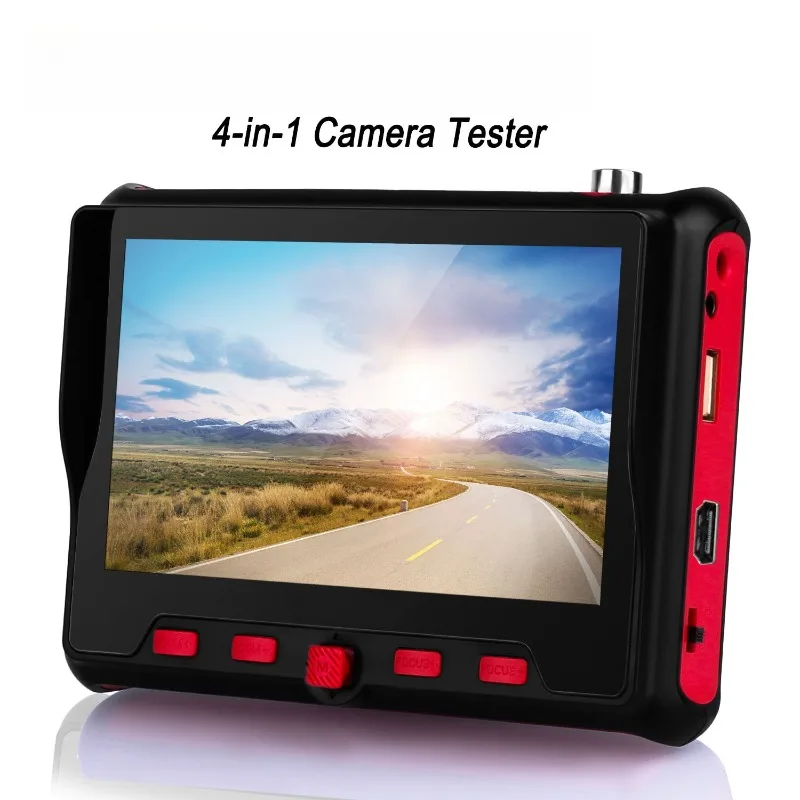 Portable Handheld HDMI Input and Output CCTV Tester Monitor Engineering Inspection Device Video Surveillance Camera Test Tool