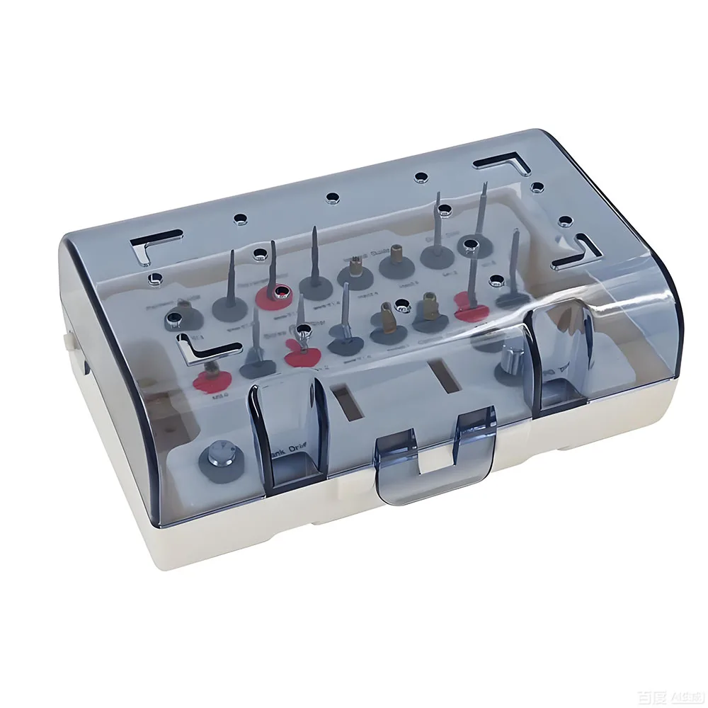 Dental Broken Screw Extractor Kit Dental Remover Drill Driver Guide Broken Screw Remover  Dental Implant Restoration Tools Kit