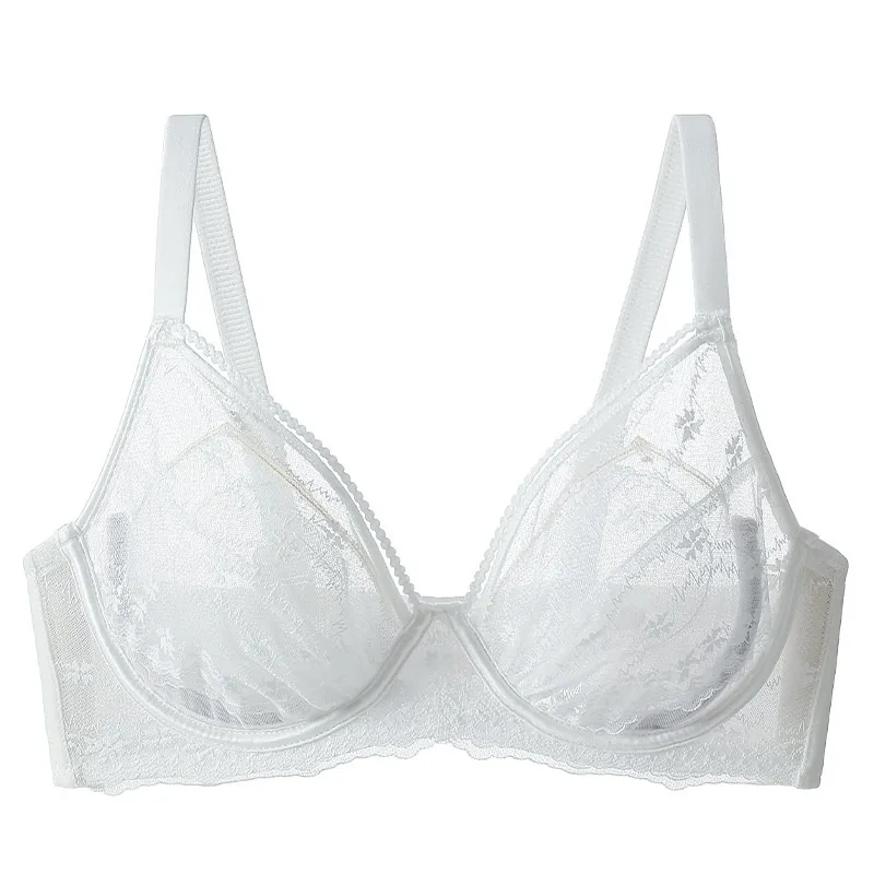 

Бюстгальтер-минимайзер BANERDANNI M-4XL BC, ультратонкий, кружевной, с мягкими косточками, для большой груди - полное покрытие, корректирующий эффект и защита от провисания