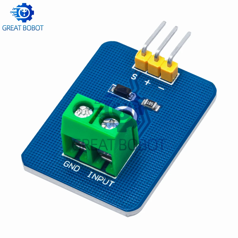 BS DIY Kit 3.3V/5V Ceramic Piezo Vibration Analog Sensor Module Electronic Components for Arduino