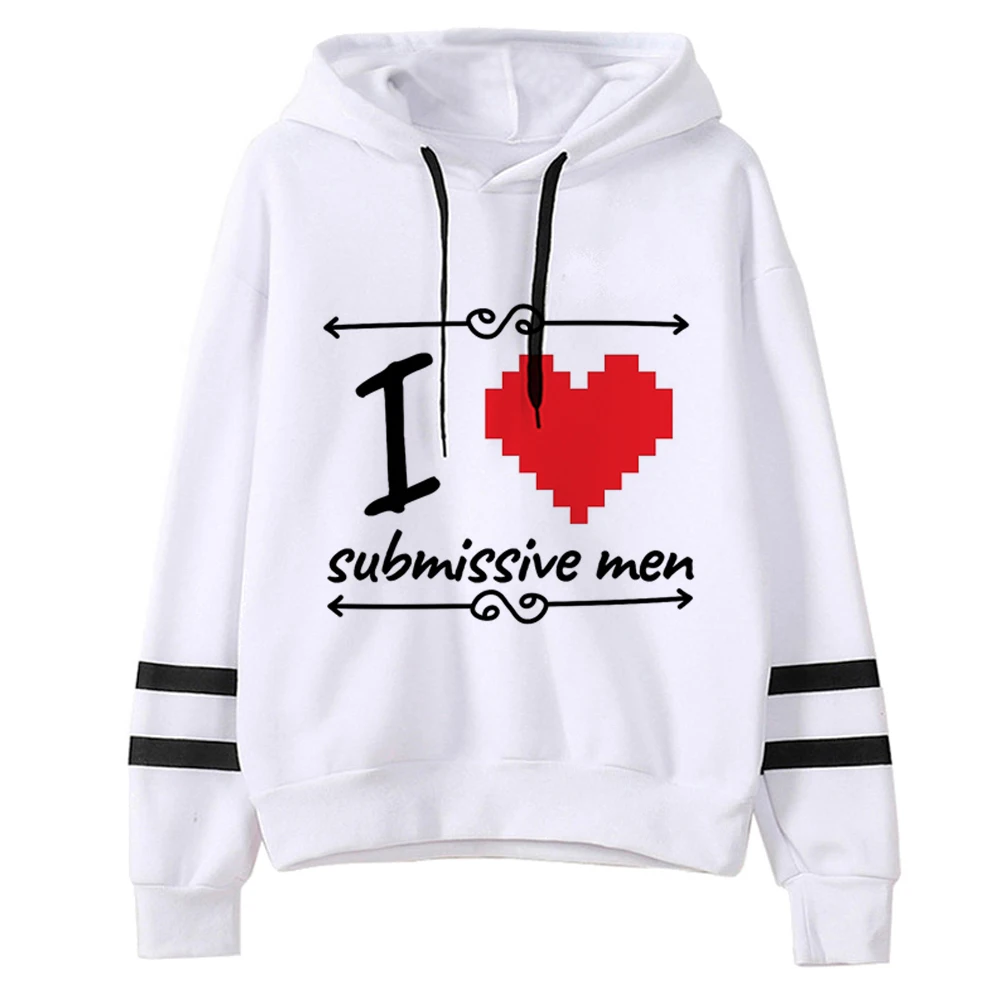 

i Love My Boyfriend Girlfriend hoodies women Winter long sleeve top Pullover women Kawaii Hood