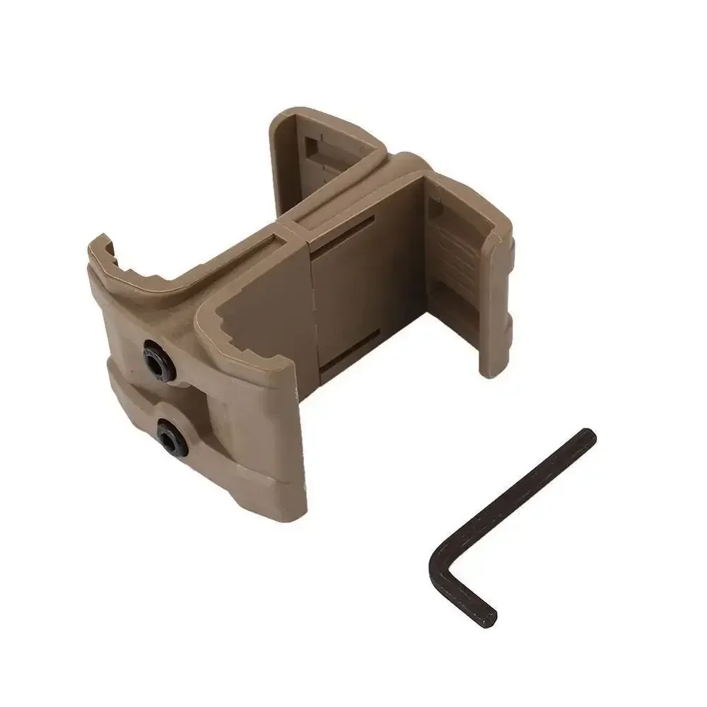 Universeller Clip-Magazinhalter für AK AR15 M4 Mag595 Airsoft – Doppelter Parallel-Magazinhalter für Schnellladung – Waffenzubehör