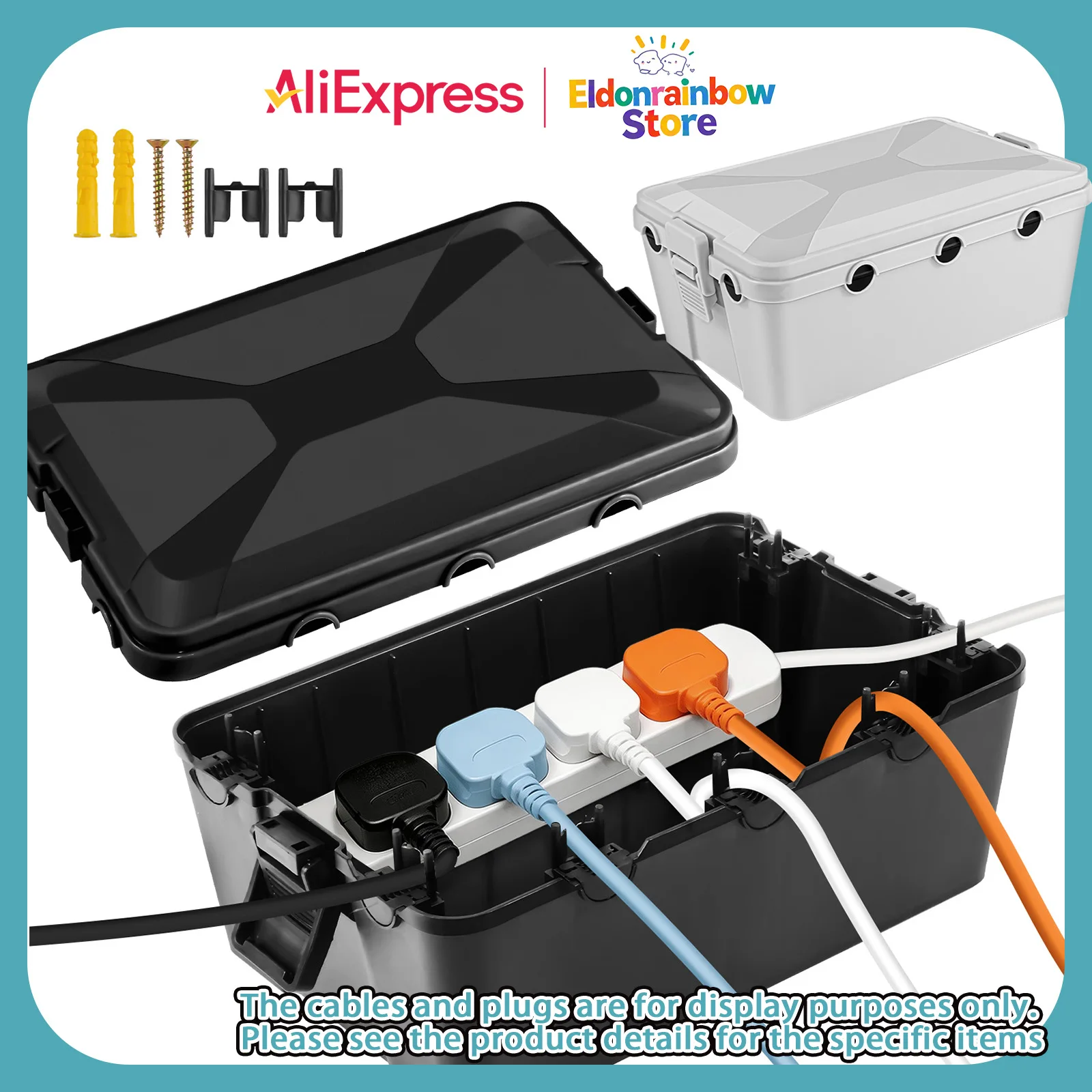 Outdoor Electrical Box Cable Protection Box - IP54 Waterproof, Heavy ...