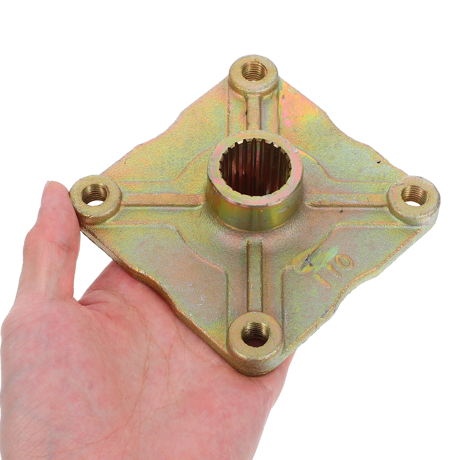 

High-Performance 23-Tooth 4-Stud Spline Rear Axle Wheel Hub Replacement For Atv Go-Kart Durable Alloy Secure Fit Precision