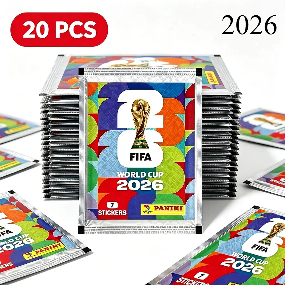 Genuine Panini 2026 FIFA World Cup Stickers International Rare Collection Football Fan Souvenir Gift view 3