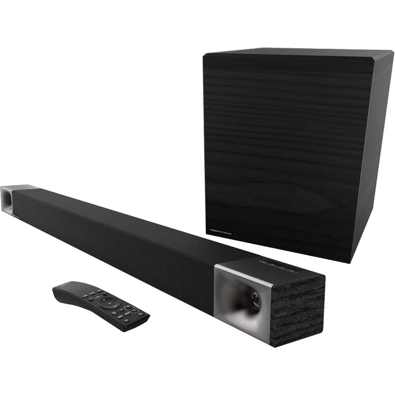 

Cinema 600 Sound Bar 3.1 Home Theater System with HDMI-ARC for Easy Set-Up, Black