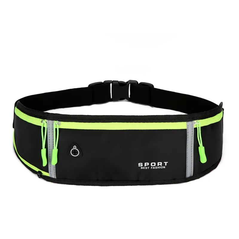 Running Waist Bag Sports Bags Gym Belt Pouch Mobile Phone Case Men Women Fanny Pack Hidden Pouch Waist Pack Jogging Cycling Bag