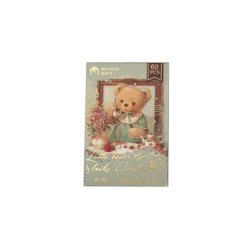 24-set-1-lotto-adesivi-per-album-kawaii-rosa-e-orso-spazzatura-diario-oro-pianificatore-adesivo-di-cancelleria-pianificatore-decorativo