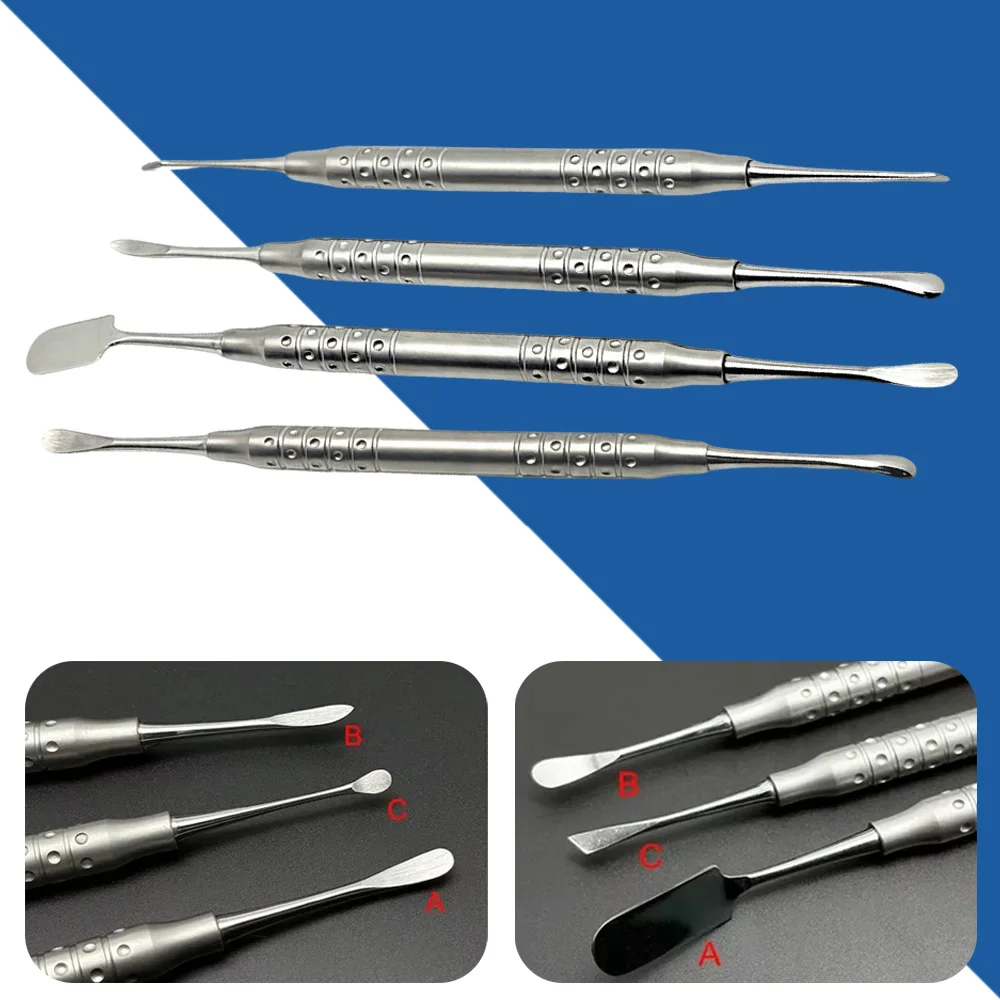 Double Ends Dental Periosteal Elevator Sinus Lift Implant Separator Oral Surgical Instrument for Periodontics Dental Clinic