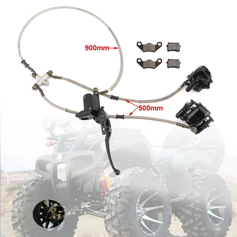 

Front Disc Brake Master Cylinder Hydraulic Caliper Assembly for 110cc-250cc Chinese ATV Buggy Quad Bike - Brake System Upgrade P