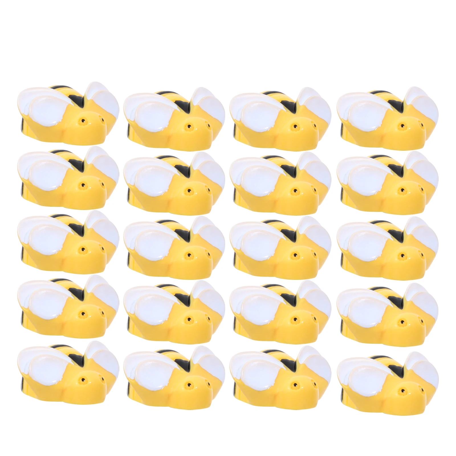 

20Pcs Bee Fridge Magnets High Quality Magnetic Refrigerator Stickers for Whiteboard Calendar Lockers Decoration