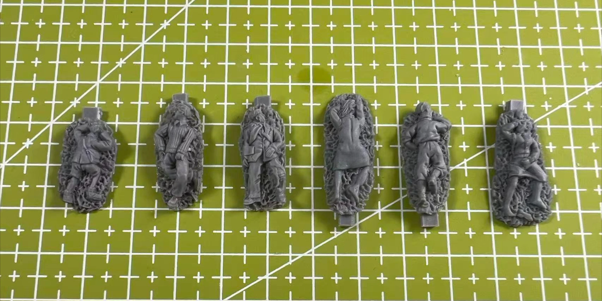 

Высококачественный комплект гражданской модели солдата из литой смолы 1/72, 6 человек