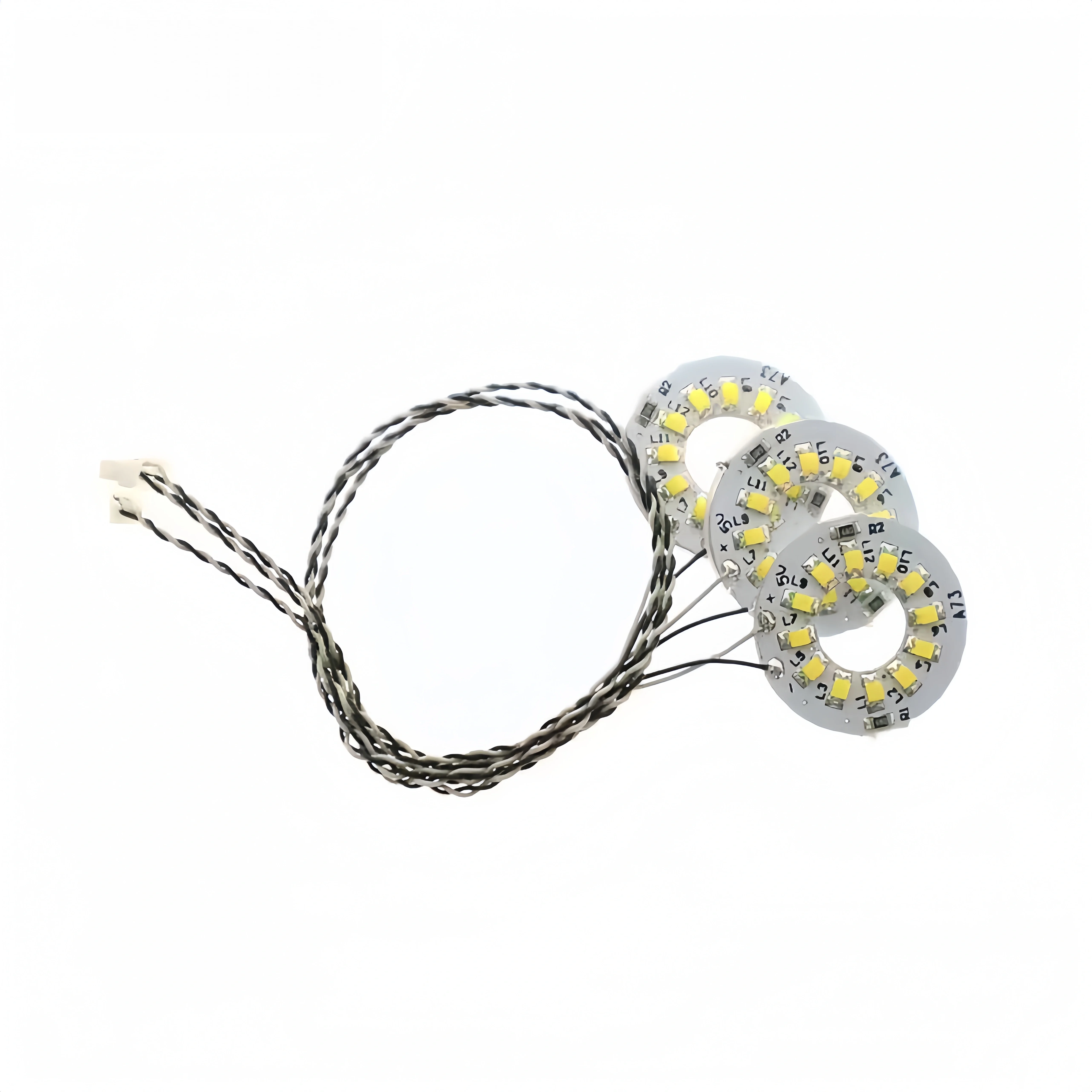 1 Stück 15/30cm Mini 0,8mm Pin-kompatible LED-Ringlichter mit 12 LEDs für Lego-Bausteinmodelle DIY-Zubehör