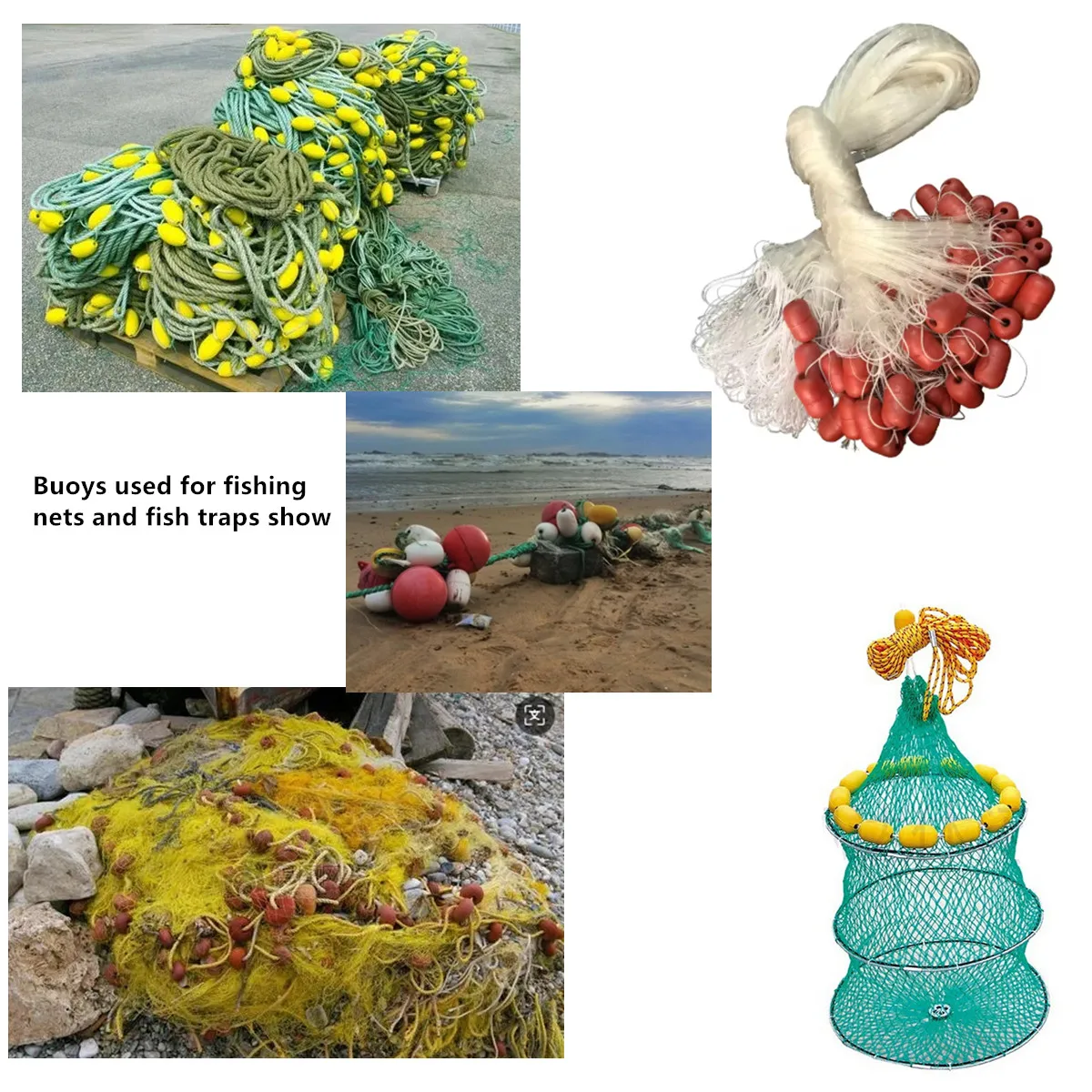 High Density PVC Foam Floating Ball Culture Float Ball Fishing Net Buoy Cage Buoy Fishing Accessories Swimming Channel Buoy