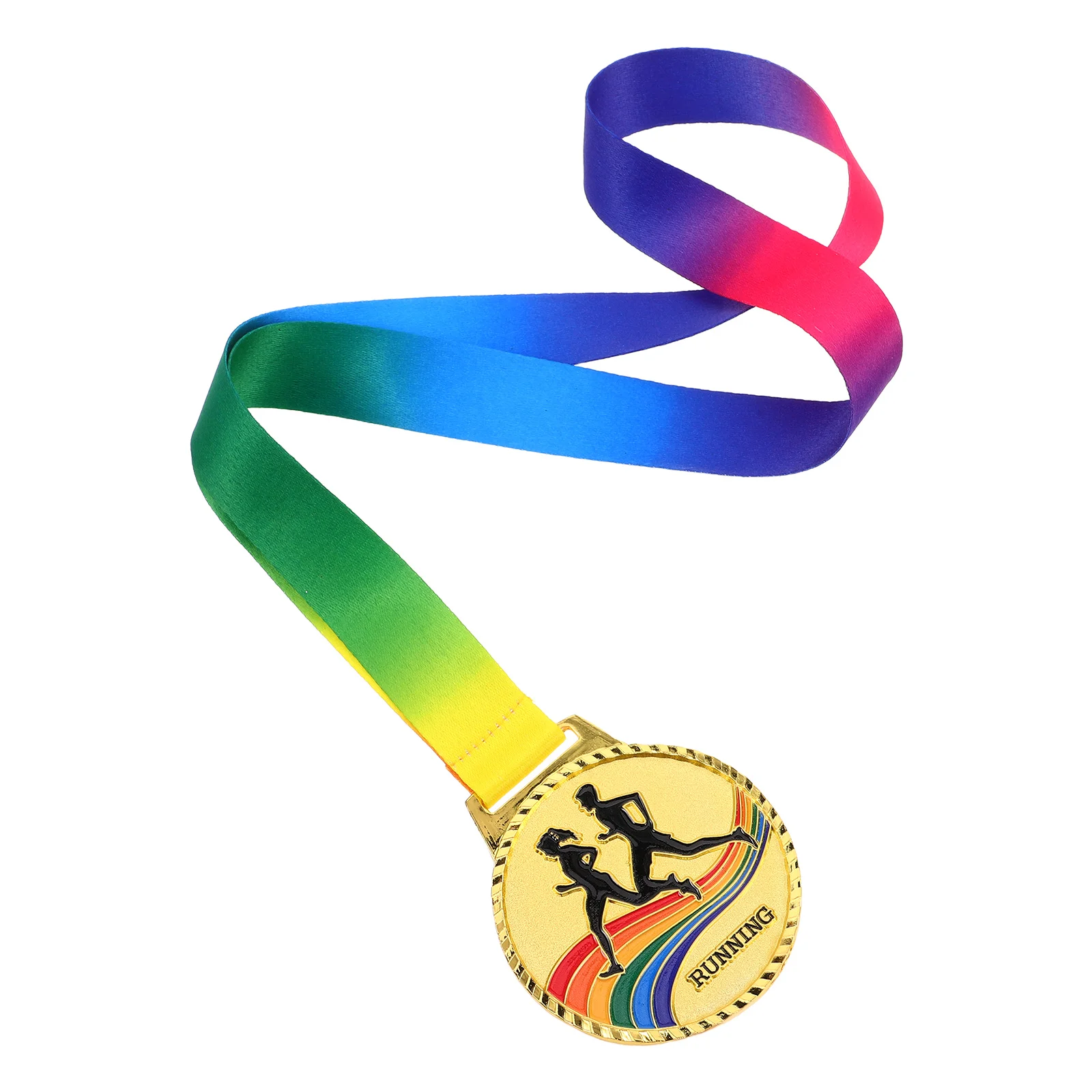 

Marathon Running Medal Champions Award Medals Zinc Alloy Neck Lanyard Sports Prize Model Winner Medals First Place Award Metal