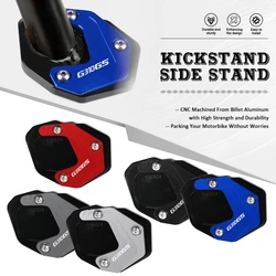 Motorcycle Accessories Kickstand Side Stand Extension Enlarger Plate Pad For BMW G310GS G 310GS G 310 GS 2018 2019 2020 2021