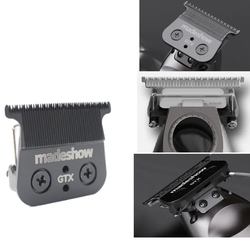 Madeshow M9 M11 M6 Original Blade,Hair Clippers FADE Blade,Push White Carved Trimming Adjustable 0mm Cutter Head