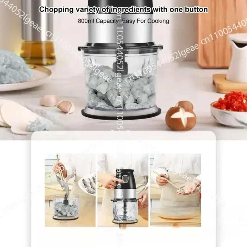 Three-in-one Multifunctional Cooking Machine Stainless Steel Mixer Meat Grinder Grinder Juicer Household