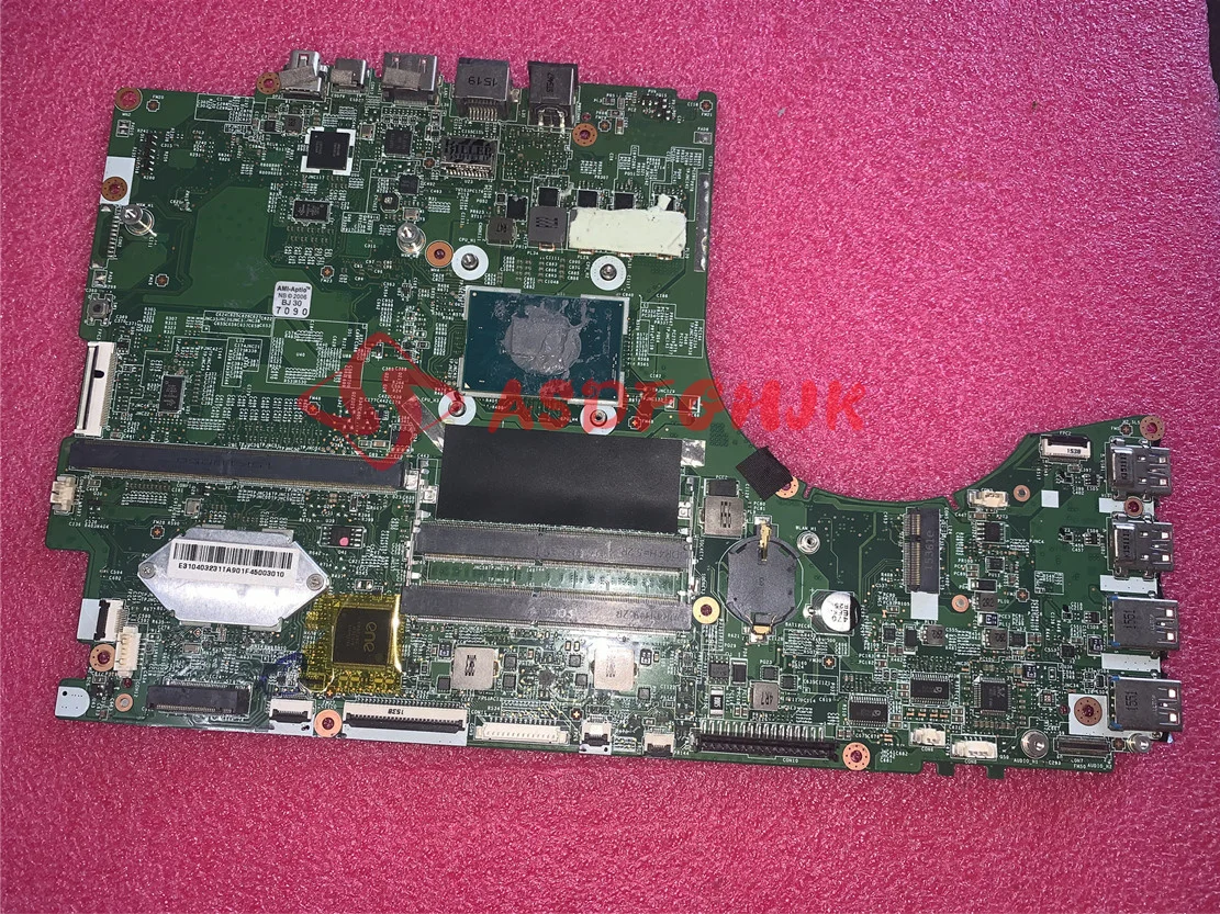 Original MS-17831 VER 1.0  LAPTOP MOTHERBOARD FOR MSI MS-1783 GT72 GT72S WT72 WT72S 100% Perfect Work