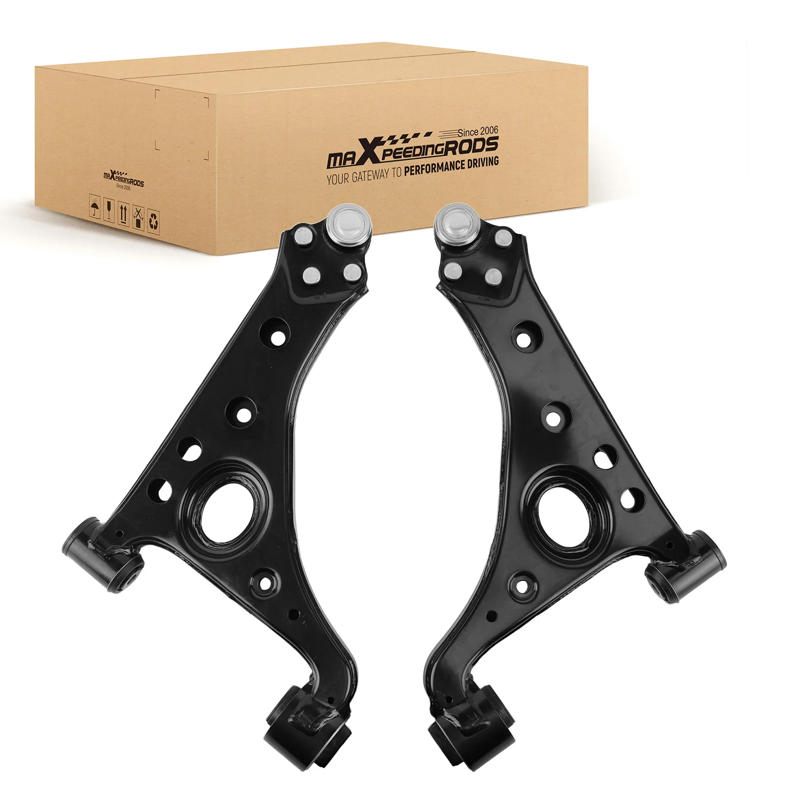 

2 передних нижних рычагов для Buick Encore 2013 2014 2015 2016-2022 Chevy Trax 95328052 94540671 CMS501190