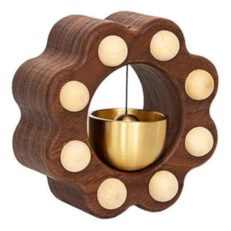 Shopkeeper Bell For Door Opening,Door Chime For Business Entering Attached Wooden Doorbell,Decoration For Entrance-Retail