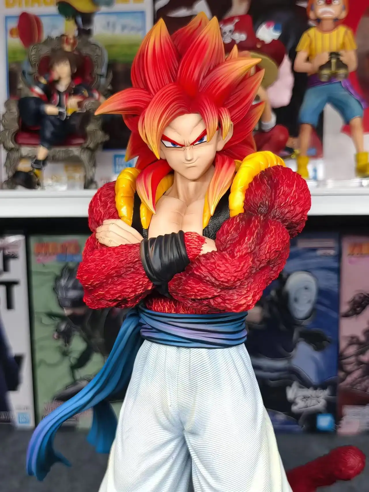 ฟิกเกอร์ดราก้อนบอล โกจิต้า ซูเปอร์ไซย่า 4 ขนาด 33 ซม./12.99 นิ้ว  โมเดลสะสม ของเล่นสะสม ของขวัญ