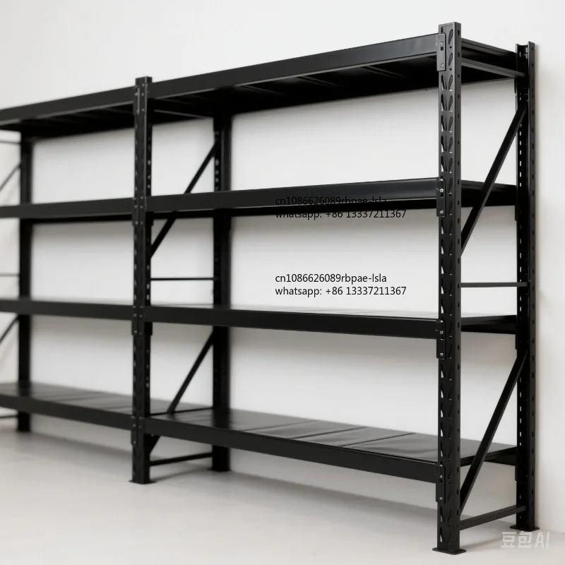 Light  Boltless Steel Metal Shelving Industrial Racks for Warehouse Storage Boltless Stacking Rack Shelves