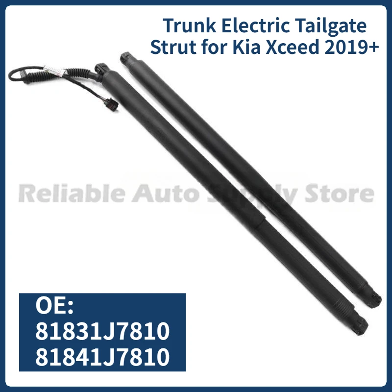 

1 Pair(2pcs) of Trunk Electric Tailgate Strut 81831J7810 81841J7810 Car Rear Hatch Support Rods for Kia Xceed 2019+