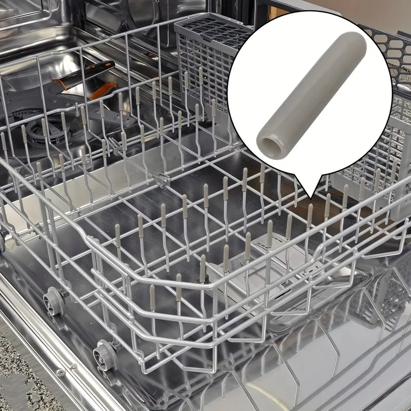 62 pcs Dishwasher Rack Caps, Easy Push-On Install, suitable for Sharp Edge Covering, Anti-Scratch Protection