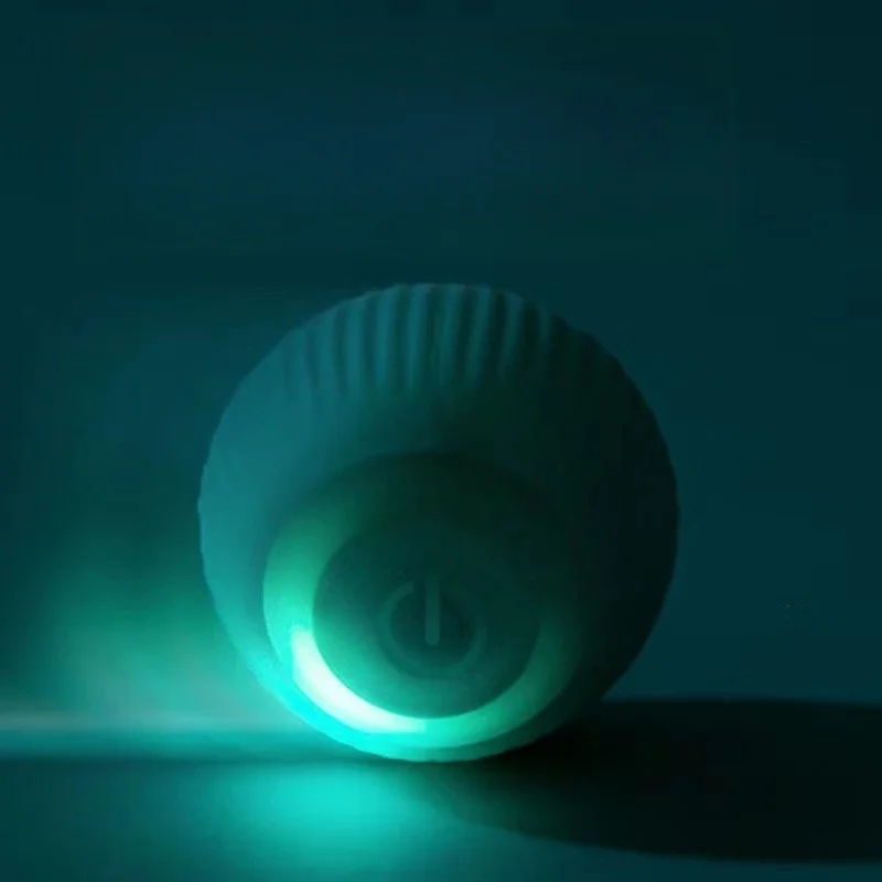

Pet Smart Durable Electric Cat Toy 5cm Silicone Rolling Smart Ball Funny Interactive Small Dog Toy Packed in Play Box