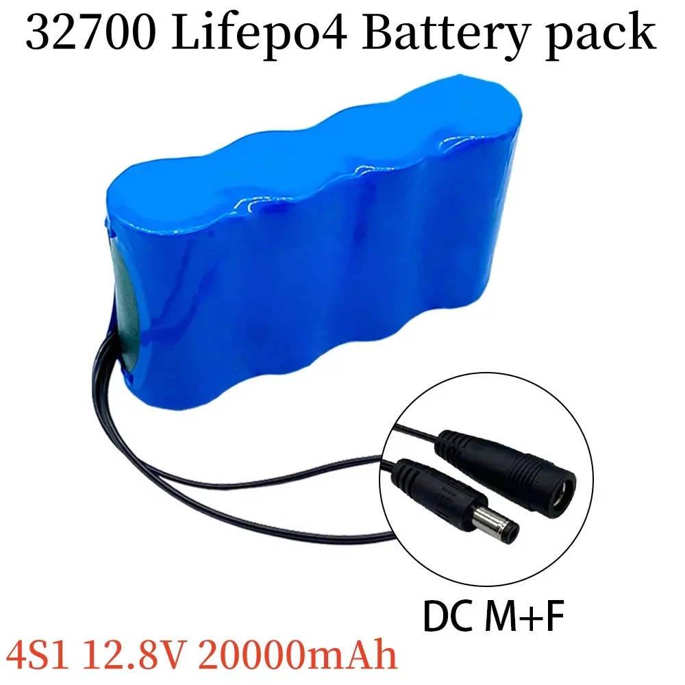 

New 32700 4S1P 12V 20000mAh 4S 40A Balanced BMS for Electric Boat and Uninterrupted Power Supply 12.6V 2A Charger