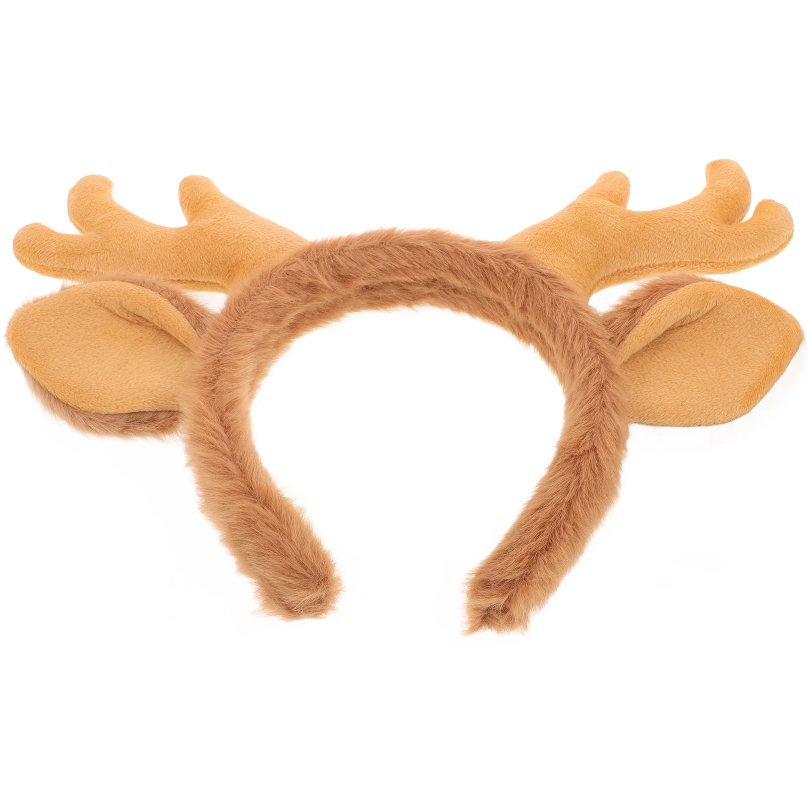 

Elk Headband Reindeer Headpiece Antlers for Women Headbands Birthday Shirts Belt Woman