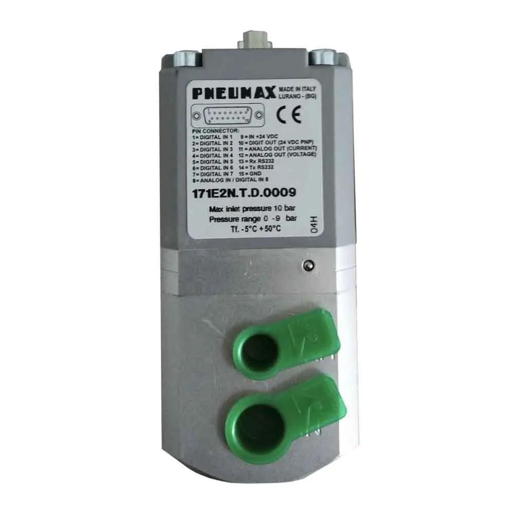 

PNEUMAX Regulator Electronic Proportional Control Valve 171E2N.T.D.0009