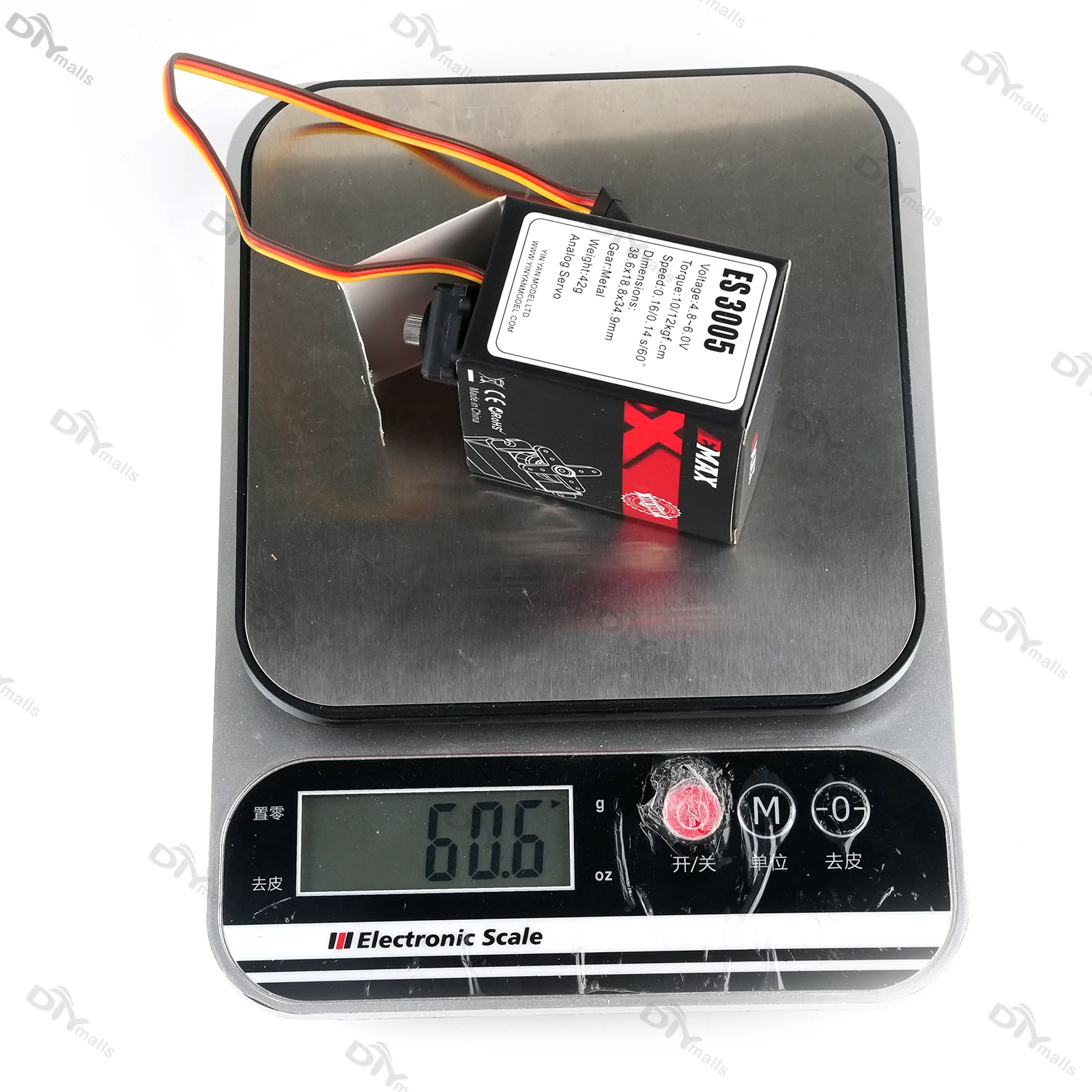 EMAX ES3005 Analogico In Metallo Impermeabile Micro RC Servo Motore Ingranaggi In Metallo 43g Servi 13KG Coppia Per RC Auto Aereo FAI DA TE Racing Drone